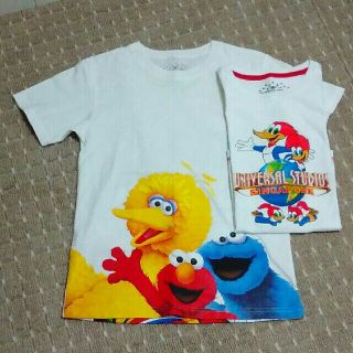 セサミストリート(SESAME STREET)のTシャツ　２点セット　セサミストリート　ウッドペッカー　ユニバーサル.スタジオ (キャラクターグッズ)