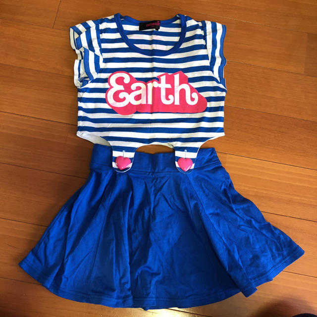 EARTHMAGIC(アースマジック)のEARTH MAGIC♡2wayワンピ♡130 キッズ/ベビー/マタニティのキッズ服女の子用(90cm~)(ワンピース)の商品写真