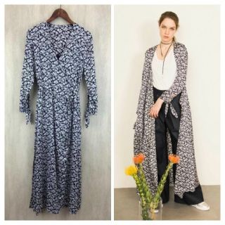 エミアトリエ(emmi atelier)のみかんさま専用☆ 2017SS❁ emmi　レトロフラワーマキシワンピース(ロングワンピース/マキシワンピース)