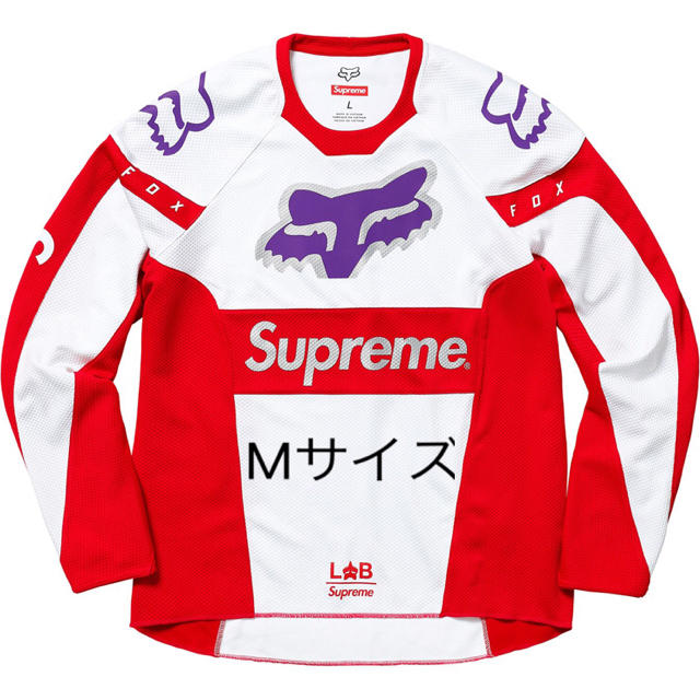 Supreme(シュプリーム)のM Supreme Fox Racing Moto Jersey Top Red メンズのトップス(ジャージ)の商品写真