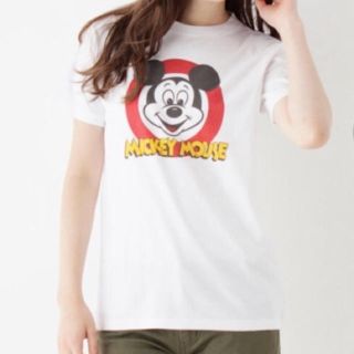 オペークドットクリップ(OPAQUE.CLIP)のミッキー ミッキーマウス 半袖 Tシャツ ミッキーT(Tシャツ(半袖/袖なし))