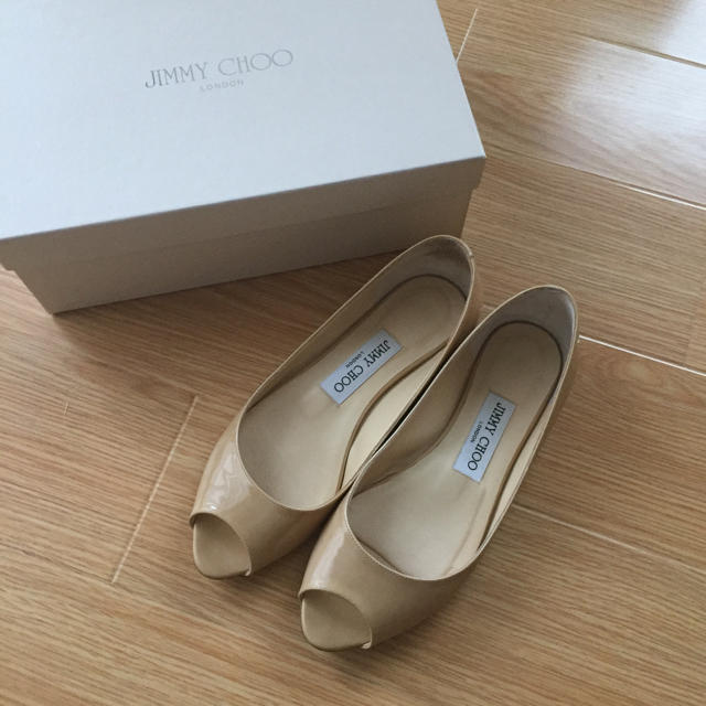 JIMMY CHOO(ジミーチュウ)のジミーチュウ フラットシューズ レディースの靴/シューズ(バレエシューズ)の商品写真