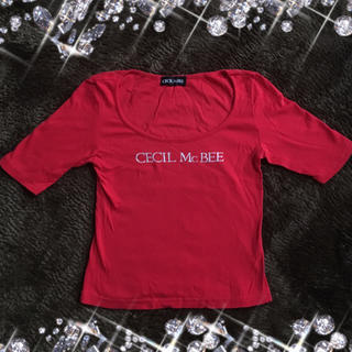 セシルマクビー(CECIL McBEE)のロゴＴ❤︎(Tシャツ(半袖/袖なし))