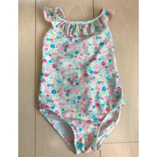 ザラキッズ(ZARA KIDS)のZara Baby 水着 花柄 90 キッズ 女の子(水着)