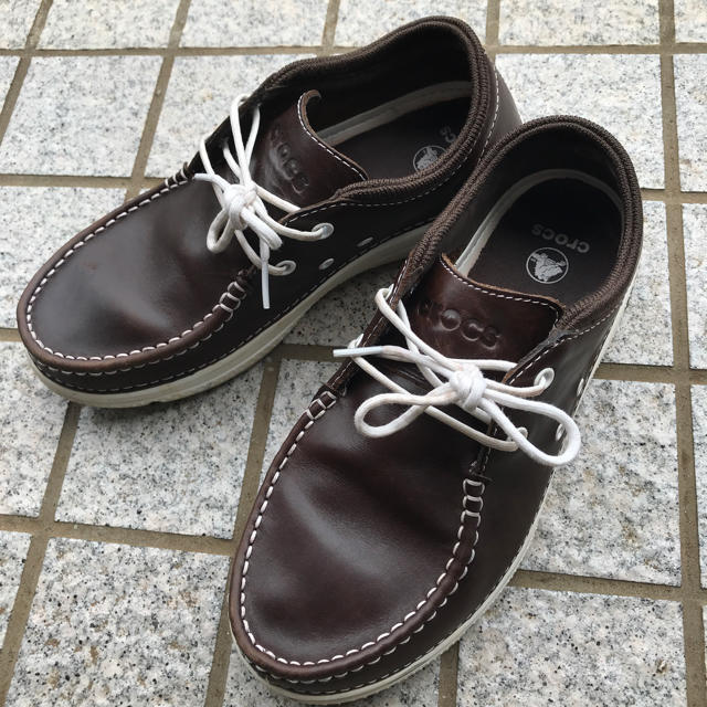 Crocs クロックス 革靴 ローファー風 スニーカーの通販 By Sally S Shop クロックスならラクマ