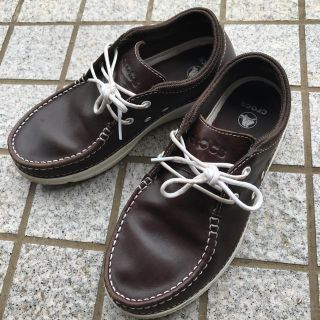 クロックス(crocs)のクロックス 革靴・ローファー風 スニーカー(スニーカー)