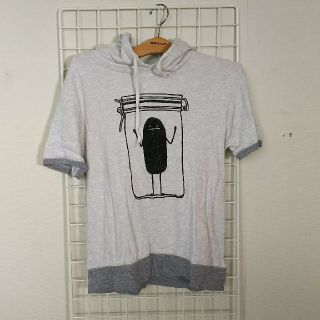 デザインティーシャツストアグラニフ(Design Tshirts Store graniph)のグラニフ 半袖 パーカー シャドーモンスター(パーカー)