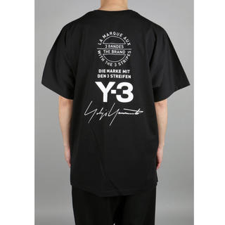 ワイスリー(Y-3)の【新品Mサイズ】 Y-3 2018SS TEE BLACK  (Tシャツ/カットソー(半袖/袖なし))