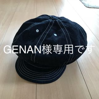 カシラ(CA4LA)のGENAN様専用／CA4LA デニムキャスケット未使用品(キャスケット)