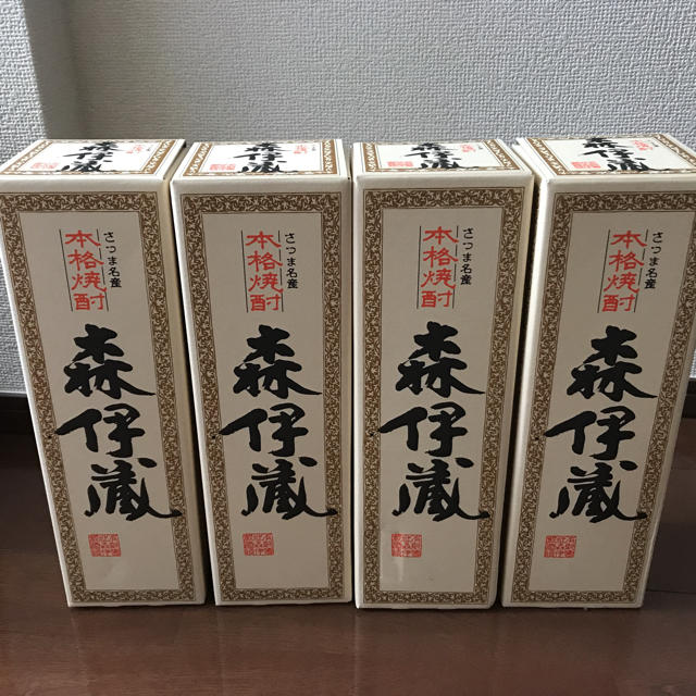 森伊蔵 4本セット 食品/飲料/酒の酒(焼酎)の商品写真