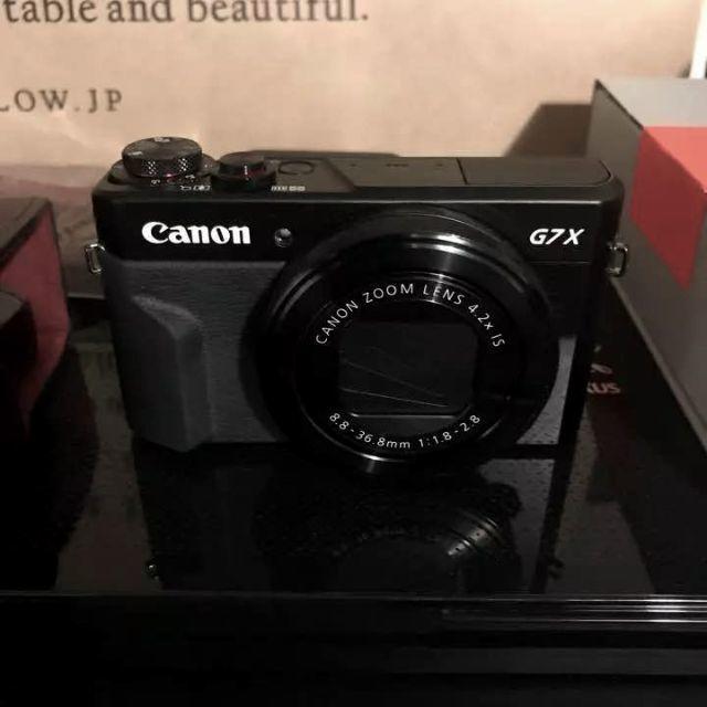 お買得】 Canon - 【美品】Canon PowerShot G7 X Mark2 コンパクト