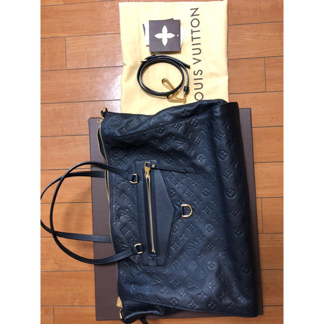 LOUIS VUITTON ルミニューズGM モノグラムアンプラントネイビー