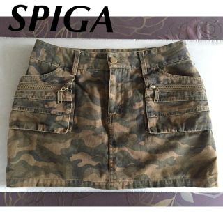 スピーガ(SPIGA)のSPIGA 迷彩 スカート (ミニスカート)