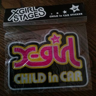 X-girl☆ステッカー☆新品未使用(その他)