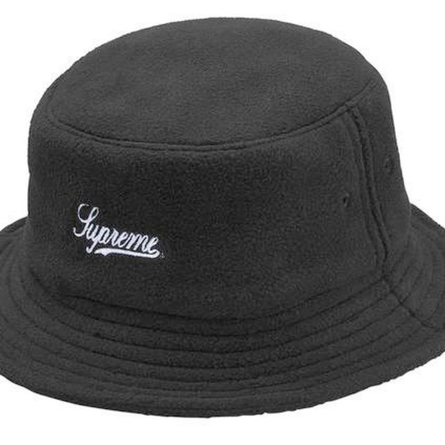 【M/L 未使用】 黒 Supreme Polartec Crusher