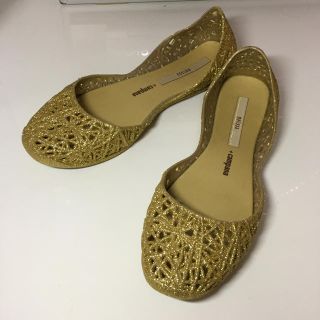 メリッサ(melissa)の未使用 メリッサカンパーナゴールドシューズ(サンダル)