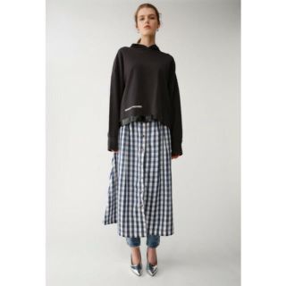 マウジー(moussy)のマウジー moussy  ギンガム ロングスカート チェック(ロングスカート)