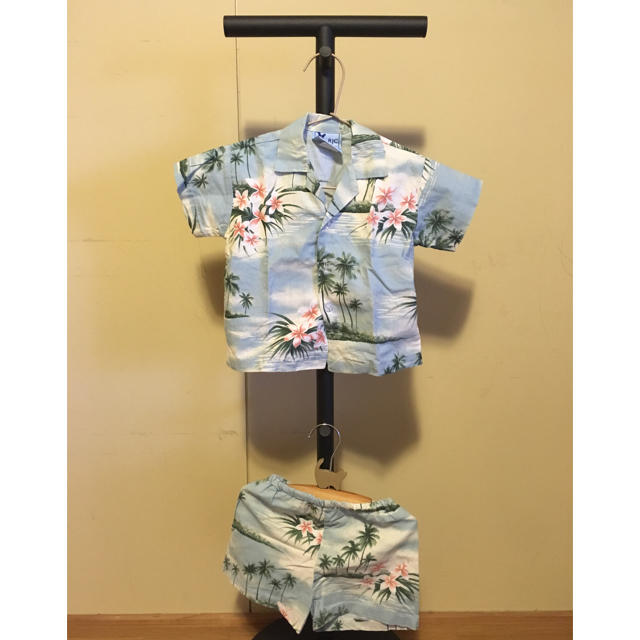 セットアップ アロハシャツ キッズ/ベビー/マタニティのキッズ服男の子用(90cm~)(その他)の商品写真