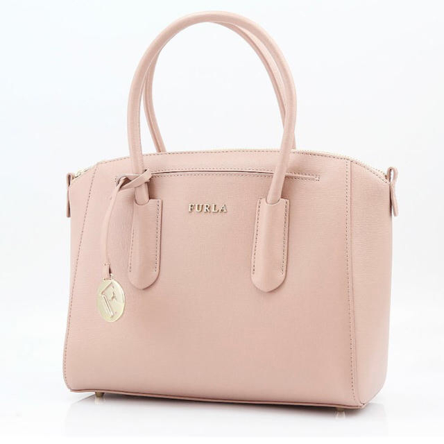 【人気商品‼︎】FURLA アリアナ B5 ピンクベージュ 2way ハンドバッグ