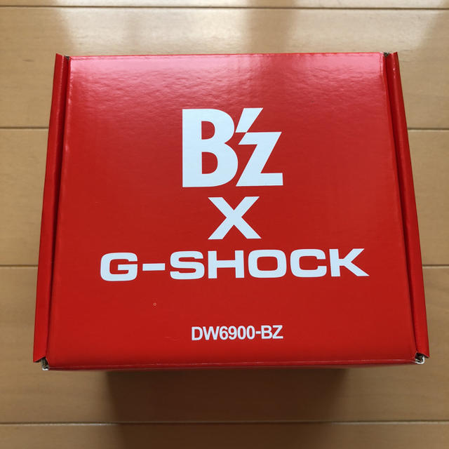 G-SHOCK(ジーショック)のB'z G-SHOCK DW-6900 （RED）送料込み メンズの時計(腕時計(デジタル))の商品写真