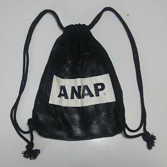 ANAP(アナップ)のANAP  ナップサック  メッシュ生地 レディースのバッグ(リュック/バックパック)の商品写真