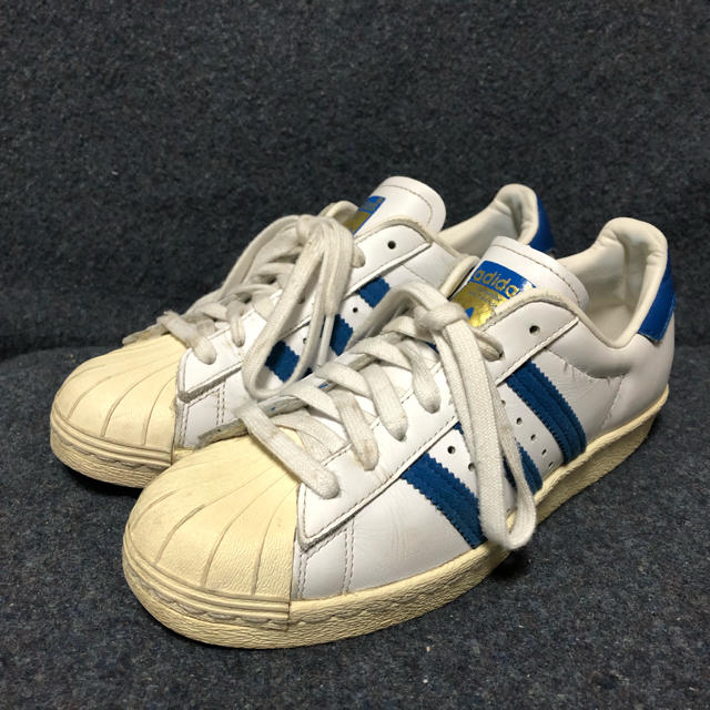 ☆美品☆22.5㎝☆adidas アディダス スーパースター80s D191