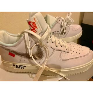 ナイキ(NIKE)の激レアNike offwhite airforce1  COMPLEXCON限定(スニーカー)