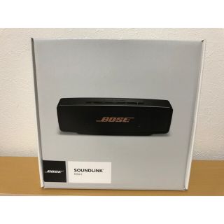 ボーズ(BOSE)の新品★ボーズ★サウンドリンクミニII★スピーカー★コストコ★ブラック&カッパー(スピーカー)