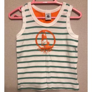 プチバトー(PETIT BATEAU)のPETIT BATEAU プチバトー タンクトップ 4ans 102㎝(Tシャツ/カットソー)