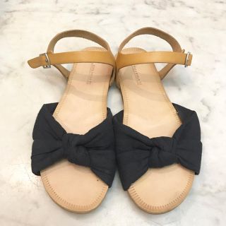 ザラキッズ(ZARA KIDS)のZARA ザラ フラット サンダル kids 21.5cm(サンダル)