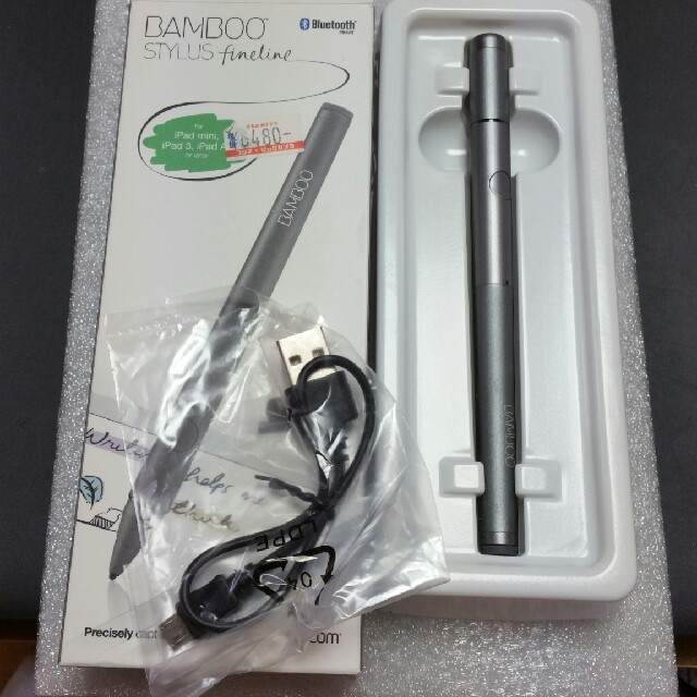 Wacom(ワコム)のWacom  bamboo  stylus finline ジャンク スマホ/家電/カメラのPC/タブレット(タブレット)の商品写真