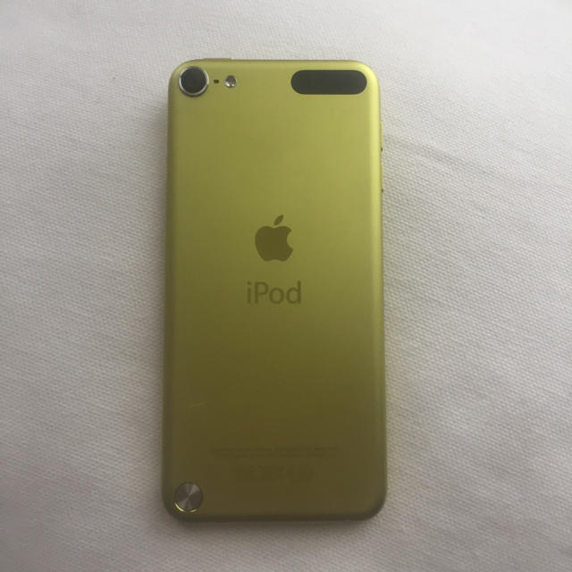 iPod touch(アイポッドタッチ)のiPod touch 第5世代 イエロー スマホ/家電/カメラのオーディオ機器(ポータブルプレーヤー)の商品写真