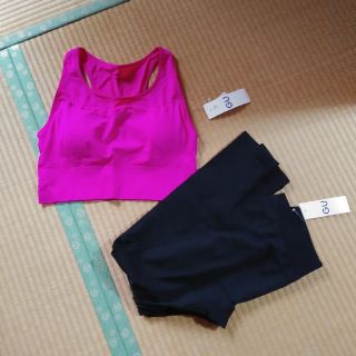 ジーユー(GU)のGU  SPORTS　サイドシームレス　セット　XL(その他)