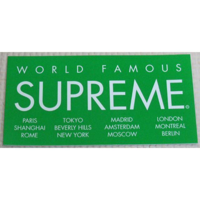 Supreme(シュプリーム)のSupreme シュプリームステッカー⑰逃げ恥じ登場!WORLD FAMOUS  メンズのトップス(Tシャツ/カットソー(半袖/袖なし))の商品写真