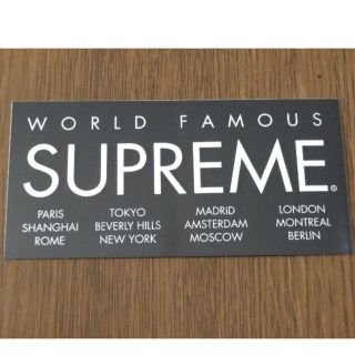 シュプリーム(Supreme)のSupreme シュプリームステッカー⑮逃げ恥じ登場!WORLD FAMOUS (Tシャツ/カットソー(半袖/袖なし))