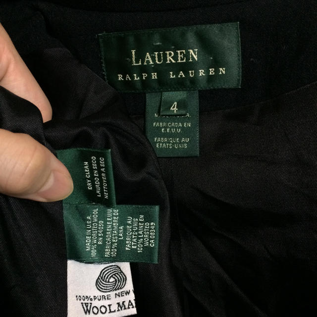 Ralph Lauren(ラルフローレン)のLAUREN RALPH LAUREN タブル ワッペンブレザー メンズのジャケット/アウター(テーラードジャケット)の商品写真