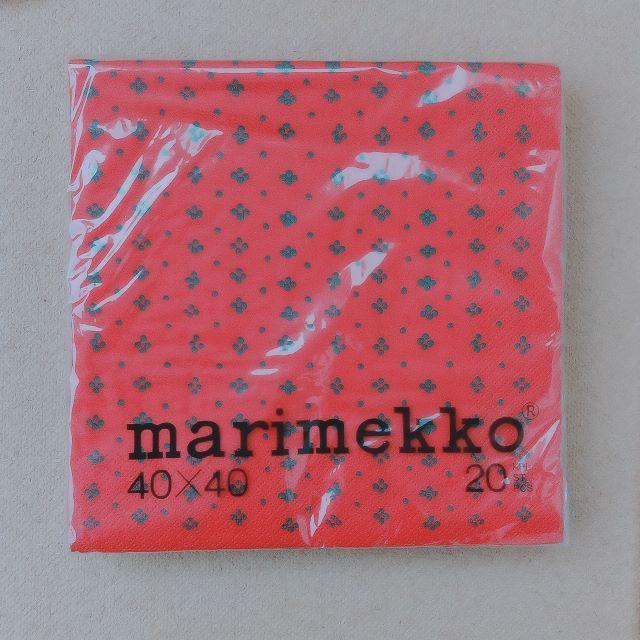 marimekko(マリメッコ)の【特大サイズ・廃盤】40×40マリメッコ ペーパーナプキン インテリア/住まい/日用品のキッチン/食器(テーブル用品)の商品写真