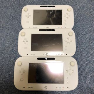 ウィーユー(Wii U)のwiiu ゲームパッド（ジャンク品）(家庭用ゲーム機本体)