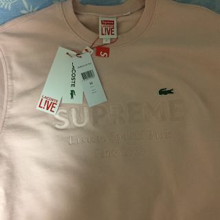 Supreme - シュプリーム ラコステ スウェット ピンク Supreme Lacoste ...