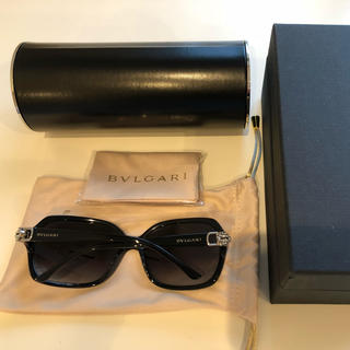 ブルガリ(BVLGARI)のブルガリ Bvlgari サングラス ブラック 2017年 超美品(サングラス/メガネ)