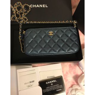 シャネル(CHANEL)の未使用に近い★シャネル マトラッセ チェーンウォレット(ショルダーバッグ)