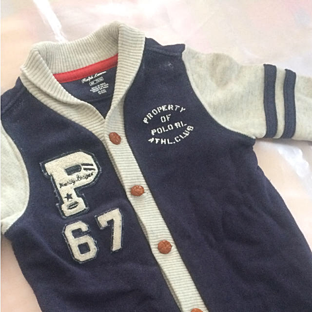 Ralph Lauren(ラルフローレン)のラルフローレン♡ロンパース6M キッズ/ベビー/マタニティのベビー服(~85cm)(ロンパース)の商品写真