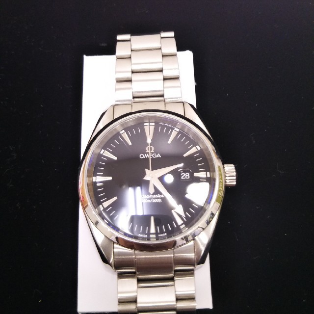OMEGA(オメガ)の【電池交換】美品　オメガ　シーマスター　アクアテラ　 メンズの時計(腕時計(アナログ))の商品写真