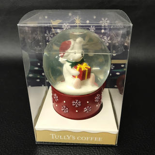 タリーズコーヒー(TULLY'S COFFEE)のタリーズコーヒー スノードーム ノベルティ クリスマス 置物 マグカップ(置物)
