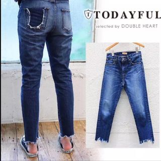 トゥデイフル(TODAYFUL)のTODAYFUL SARA's denim ２３㌅(デニム/ジーンズ)