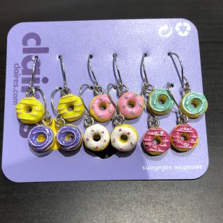 クレアーズ(claire's)の新品 claire's ドーナツピアス クレアーズ(ピアス)