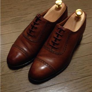 クロケットアンドジョーンズ(Crockett&Jones)の値下げ クロケットアンドジョーンズ パンチドキャップトゥ(ドレス/ビジネス)