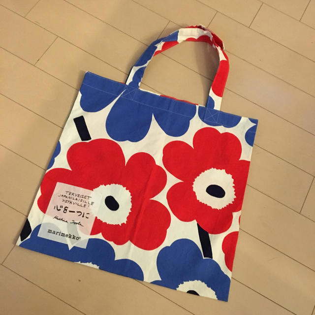 ☆新品未使用品タグ付き☆marimekko 東北復興チャリティーバック