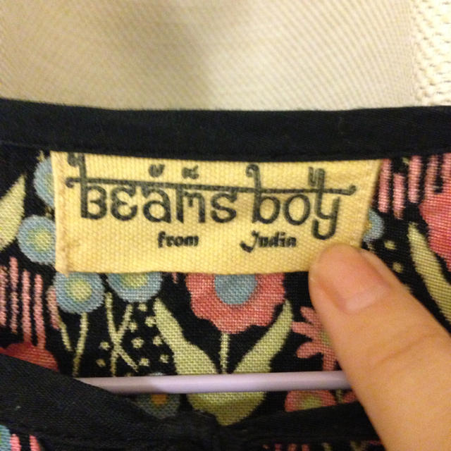 BEAMS BOY(ビームスボーイ)のビームスボーイ＊レトロ花柄ワンピ レディースのワンピース(ひざ丈ワンピース)の商品写真