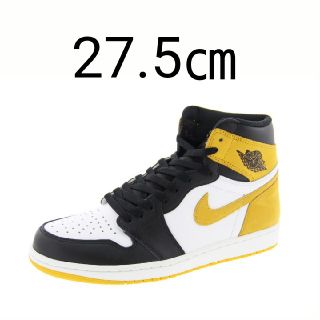 ナイキ(NIKE)のチョウ様専用 27.5cm NIKE Air Jordan 1 yellow(スニーカー)